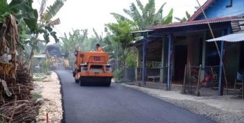 Jalan Aspal Tambakrejo Karya TMMD Bojonegoro Segera Bisa Dimanfaatkan  